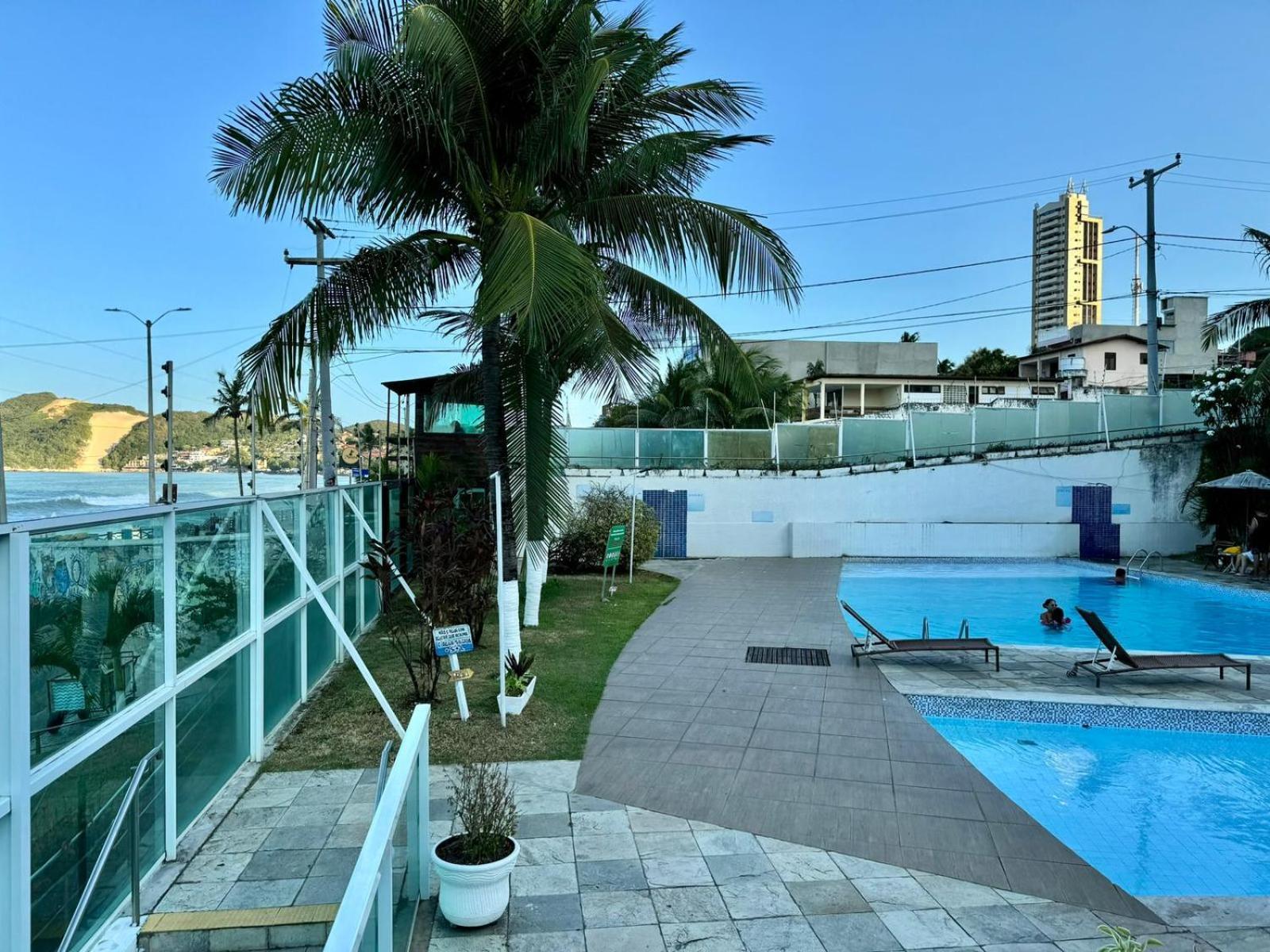Edy Hospedagens Beira-Mar Flat 310 Com Vista Para O Morro Do Careca, Piscina E Localizacao Privilegiada Natal Buitenkant foto