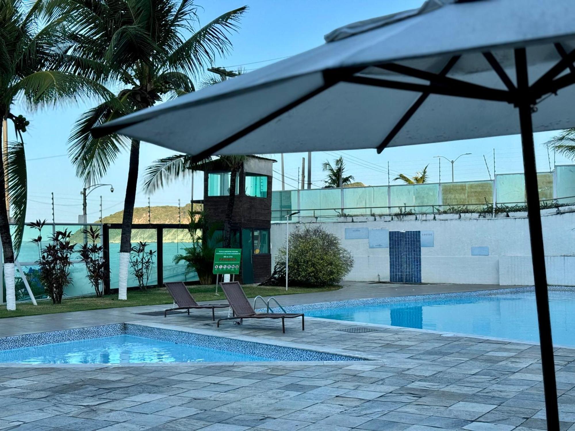 Edy Hospedagens Beira-Mar Flat 310 Com Vista Para O Morro Do Careca, Piscina E Localizacao Privilegiada Natal Buitenkant foto